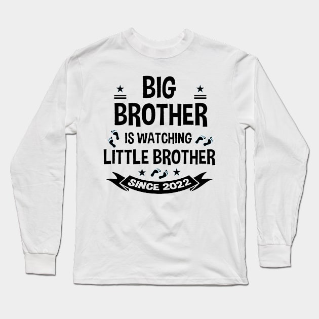 Big brother gift ideas 2022 Long Sleeve T-Shirt by HBfunshirts